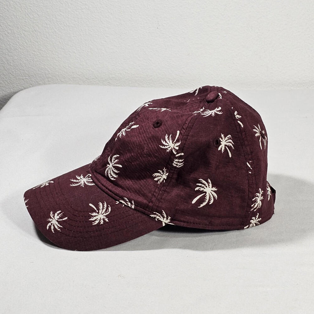 Madewell Women's Palm Tree Strapback Adjustable Baseball Hat Soft Cap - Picture 3 of 8